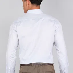 park avenue Men Slim Fit Solid Formal Shirt image 4