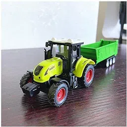 arniyavala Toy Vehicles Set Assembly Toy Farm Truck Construction Set,Play Set with Screwdriver Toy for 3 Year Old Boys,Kids,Girls,4 Pcs Set Tractor Trolley. (Multicolor, Pack of: 1) image 3