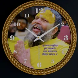 craftsjagdamba Analog 25.4 cm X 25.4 cm Wall Clock-picture-10