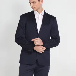 arrow Men Solid Single Breasted Formal Blazer-picture-31