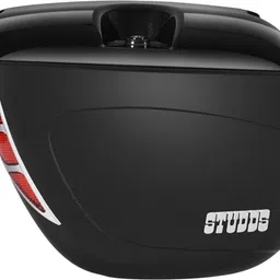studds Luggage Box Black Polypropylene Motorbike Saddlebag image 1