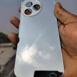 HANS LSR Honor x50i Plus SILVER MIRROR BACK PANNEL Mobile Skin-image-18