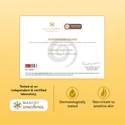 bellavita Detan Face Pack for Instant Skin Brightening & Tan Removal, Women & Men image 5