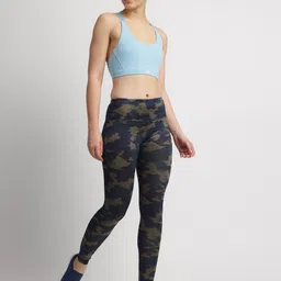 Reebok Women Printed High Rise Ankle-Length Tights image 5