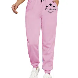 TABADTOD Women Printed Relaxed Mid-Rise Stretchable Joggers-image-98