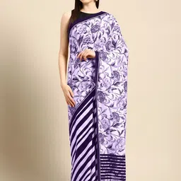 BUTA BUTI Floral Pure Cotton Saree-image-43