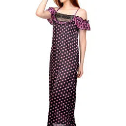 PHALIN Printed Maxi Nightdress image 2