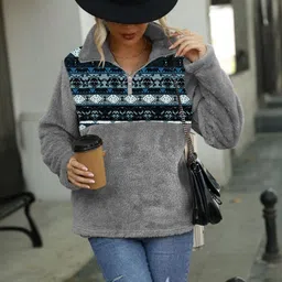 HERE&NOW Women Printed Pullover-picture-16