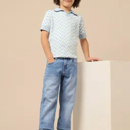 U.S. Polo Assn. Kids Boys Relaxed Fit Mid-Rise Light Fade Stretchable Jeans-picture-19