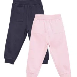 The Mom Store Infants Pack Of 2 Mid-Rise Joggers-picture-36