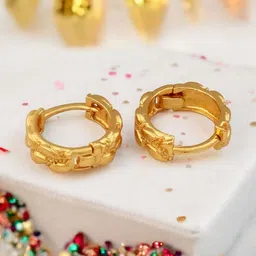 SHREE KRISHNA SHOPPING Gold-Plated Brass Earrings-picture-34