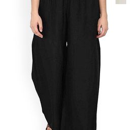 SRISARAS Women Pack Of 2 Wide Leg Coton Palazzos-picture-12