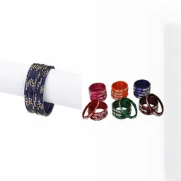 SOMIL Set Of 36 Stone-Studded Bangle-picture-34