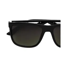 MacV Unisex Green Lens & Black Wayfarer Sunglasses with image 4