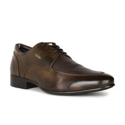 Bata Men Textured Leather Formal Derbys-picture-20