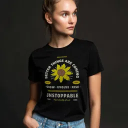 DressBerry Women Bio Finish Slim Fit T-shirt-picture-19
