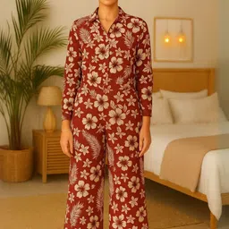 ETC Printed Tunic With Trousers Co-Ords-picture-41