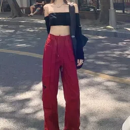 KPOP Women Easy Wash Trousers image 4