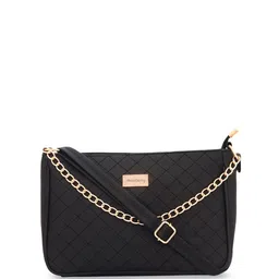 DressBerry Textured PU Sling Bag with Quilted-image-16