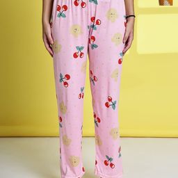 ETC Women Pack Of 2 Printed Lounge Pants-picture-2