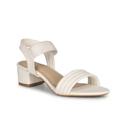 Ishransh Women Casual Block Sandal Heels image 5