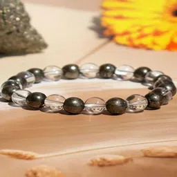 Vanira Unisex Artificial Beaded Elasticated Bracelet image 3