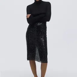 H&M Sequined Pencil Skirt-picture-55