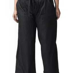 Tripursundari Fashion Women Relaxed Fit Mid-Rise Denim Trousers-picture-33
