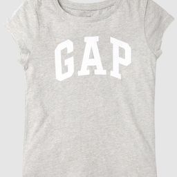 GAP Girls Brand Logo Printed Round Neck Pure Cotton Relaxed Fit T-shirt-picture-26