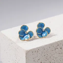 FIMBUL Floral Studs Earrings image 2