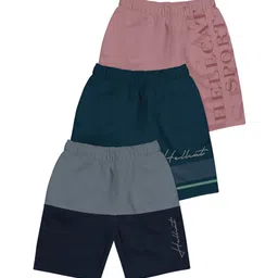 HELLCAT Boys Typography Printed Shorts-picture-12