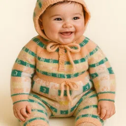 LeafBird Unisex Kids Printed Tunic with Pyjamas-picture-24