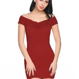 Samvar Women Red Baby Dolls-picture-31
