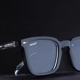 RESIST EYEWEAR Unisex UV Protected Lens Full Rim Square Sunglasses image 4