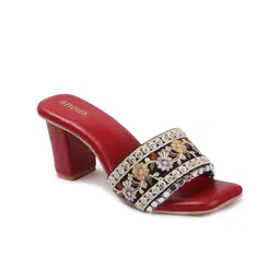 Anouk Textured Ethnic Comfort Sandals image 2