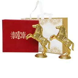 INTERNATIONAL GIFT Gold-Toned Figurine Showpiece image 1