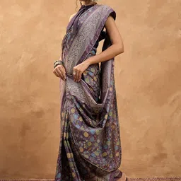 Saree mall Ethnic Motifs Printed Gotta Patti Saree image 2