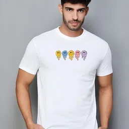 KaamBhari Graphic Printed Round Neck Pure Cotton T-shirt-picture-12