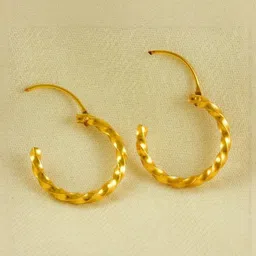 SHREE KRISHNA SHOPPING Gold-Plated Copper Earrings image 2