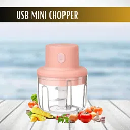 guggu Chopper (Electric Rechargeable Chopper) for Kitchen Vegetable Garlic Onion W221 Electric Vegetable & Fruit Chopper-picture-15