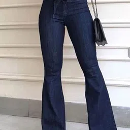 LULU & SKY Women Bootcut High-Rise Low Distress Jeans-picture-15