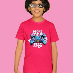 NUSYL Boys Graphic Printed Round Neck Cotton T-shirt-picture-24