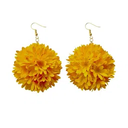 Designers Collection Women Yellow Earrings-picture-24
