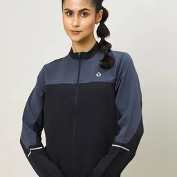 Technosport Women Colourblocked without Windcheater and Water Resistant Sporty Jacket-picture-18
