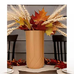 LASAKI Vexa Textured Ceramic Flower Vase-picture-50