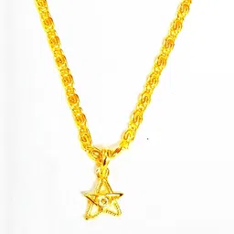 Nawab Collection Gold-Plated Alloy Pendants with Chains-picture-10