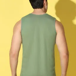 WOOSTRO Pack of 2 Printed Combed Cotton Innerwear Vests with Intelliease Technology image 2