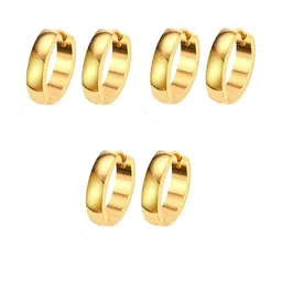 shobhram Unisex Gold Earrings-picture-28