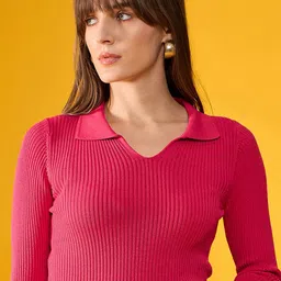 98 Degree North Women Striped Pullover-image-50