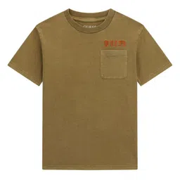GUESS kids Boys Typography Printed Round Neck Cotton Oversized T-shirt-picture-29